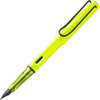 Caneta de tinta permanente LAMY safari amarelo néon média (M) - 1241854