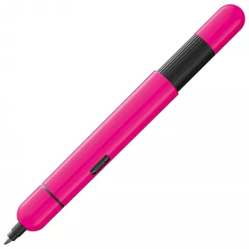 LAMY pico caneta de bolso de esferográfica rosa néon com mecanismo de duplo clique 1231589