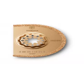 Fein lâmina de serra segmentada E-Cut Carbide 75 mm, pack de 5, StarlockPlus/Max, para multiferramentas 63502118230