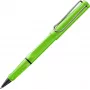 LAMY safari caneta roller verde brilhante com pega ergonómica e clipe metálico 1240192