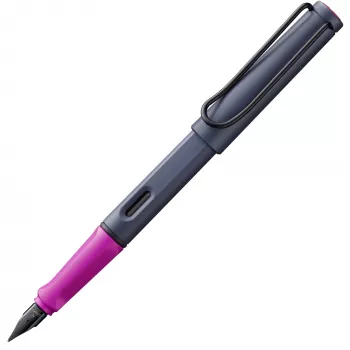 LAMY Safari caneta de tinta permanente Pink Cliff M média (1238375)