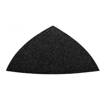 Lâmina de lixa delta FEIN sem furos grão 80 canto 80 mm pack de 50 63717121013