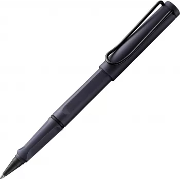 Rollerball LAMY Safari aço inoxidável preto com cartucho de tinta T10 1240210