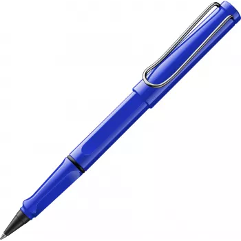 Rollerball LAMY Safari azul brilhante com tinta azul 1240186