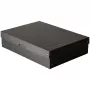 Caixa de arrumação FALKEN PURE 14,0 L preta 32 x 44 x 10 cm (1 unid.) 22001688000F
