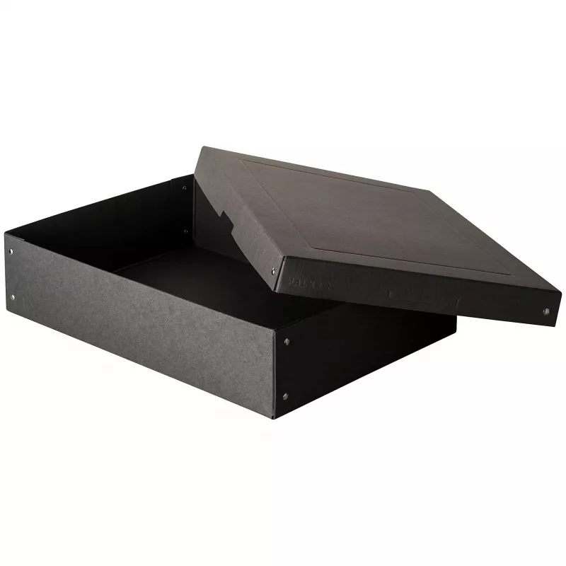 Caixa de arrumação FALKEN PURE 14,0 L preta 32 x 44 x 10 cm (1 unid.) 22001688000F