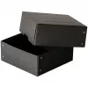 Caixa de arrumação FALKEN PURE 200x200mm para 1050 folhas, preta, 21x21x8,5 cm 22001752000F