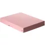 Caixa de arrumação FALKEN PURE A4 500 folhas rosa pastel 24 x 32 x 4 cm 22001880000F