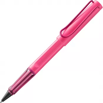 Rollerball LAMY safari rosa néon com tinta azul 1241907