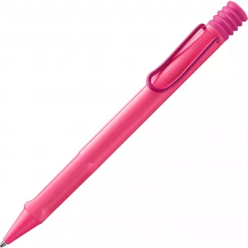 Esferográfica LAMY Safari rosa néon com tinta azul 1241908