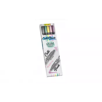 ONLINE USV 5 ONLINE® Calli.Brush Double Pastel Canetas pincel cores sortidas (19079)