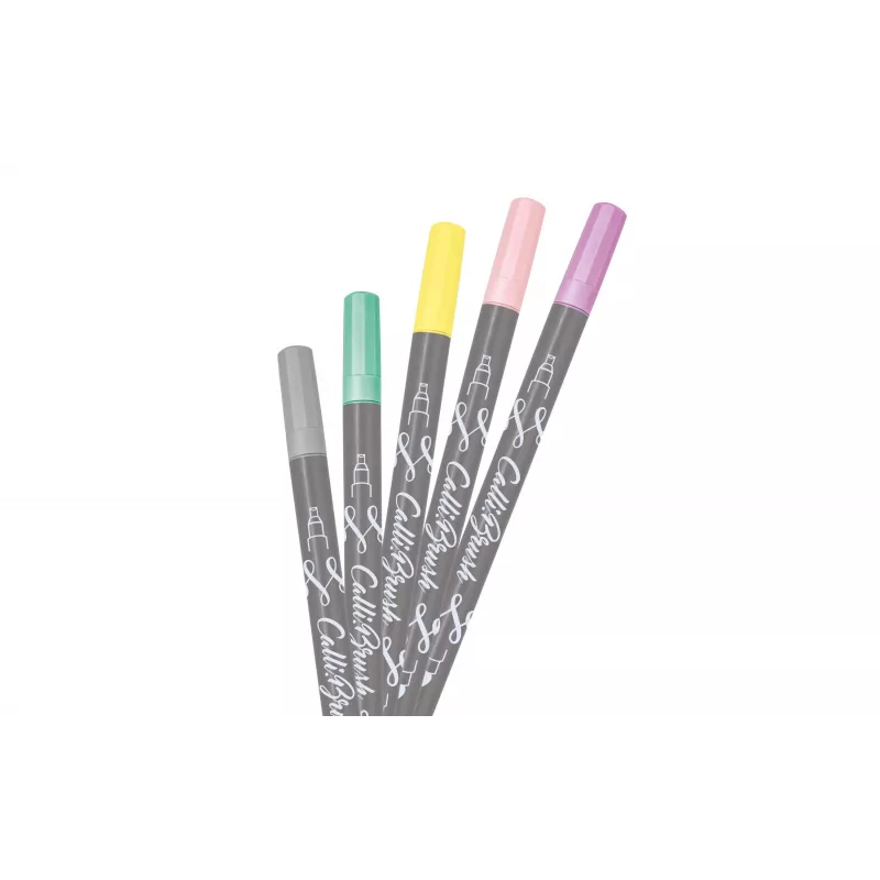 ONLINE USV 5 ONLINE® Calli.Brush Double Pastel Canetas pincel cores sortidas (19079)