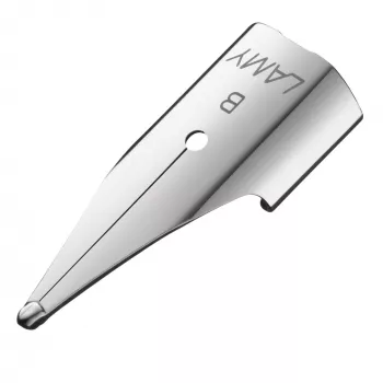 LAMY Z50 Apara substituível larga (B) aço inoxidável polido, pack de 5 1215055