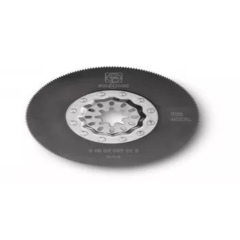 FEIN E-Cut Universal Lâmina de serra HSS 85mm pack de 5 para madeira, plástico reforçado com fibra de vidro, massa de enchimento, pladur, metais não ferrosos 63502097230