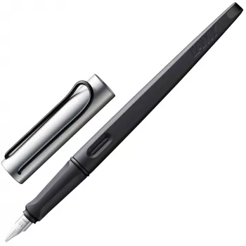 LAMY joy 011 AL Caneta de tinta permanente preto/alumínio largura de aparo (1215881)