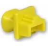 GoodConnections Tampa de proteção contra pó RJ-45, amarela, pack de 10 (MOD8-DCY)