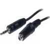 Good Connections cabo de extensão de áudio AS-35V2 3,5 mm jack macho para fêmea 2 m preto