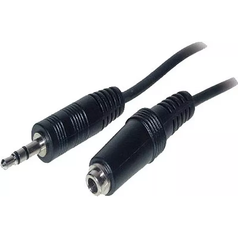 Good Connections cabo de extensão de áudio AS-35V2 3,5 mm jack macho para fêmea 2 m preto