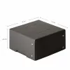 FALKEN PURE caixa de armazenamento 150x150mm 1050 folhas preta 16,0 x 16,0 x 8,5 cm, 1 unid. (22001744000F)