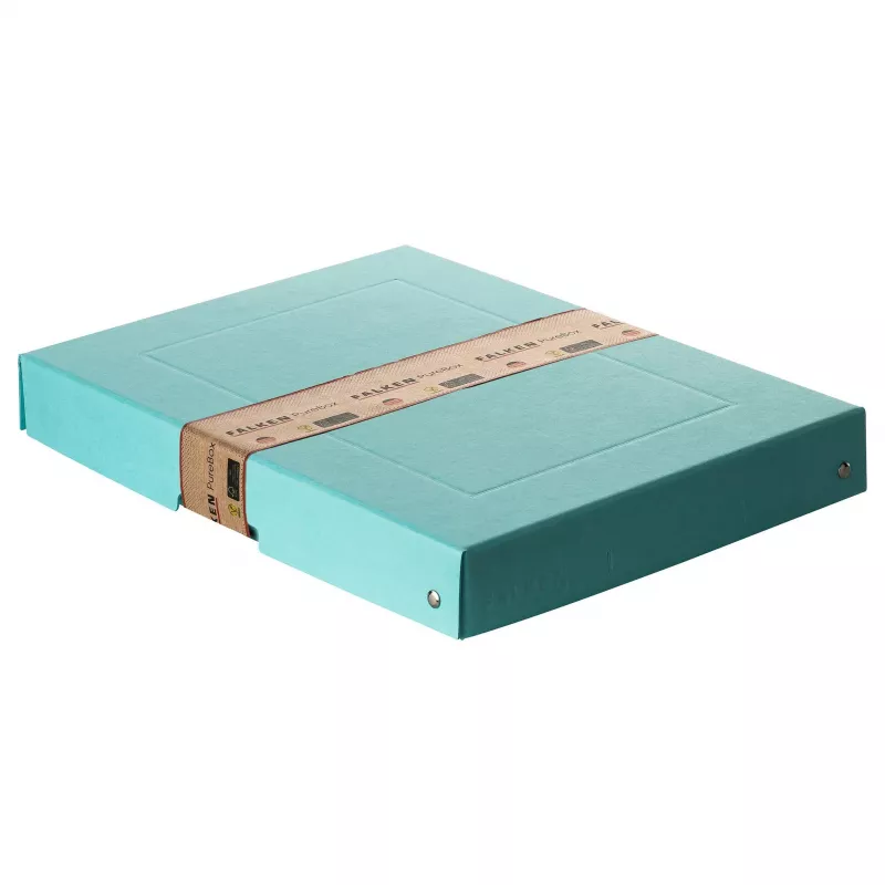 FALKEN PURE caixa de armazenamento 500 folhas azul pastel 24,0 x 32,0 x 4,0 cm, 1 unid. (22001856000F)