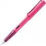LAMY Safari caneta de tinta permanente rosa néon aparo médio (M) - 1241892