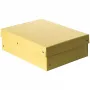 FALKEN PURE caixa de armazenamento de documentos 1250 folhas amarelo pastel 24,0 x 32,0 x 10,0 cm, 1 unid. 22001936000F