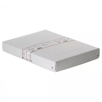 FALKEN PURE caixa de armazenamento 500 folhas branca 24,0 x 32,0 x 4,0 cm, 1 unid. (22002176000F)