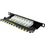 GoodConnections Alcasa GC-N0130 módulo keystone RJ45 blindado Cat6a - 10GbE, 22-26 AWG, preto
