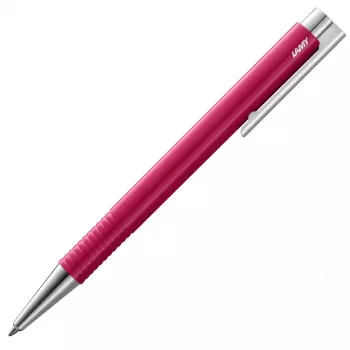 LAMY logo M+ esferográfica – corpo rosa, tinta preta 1236425