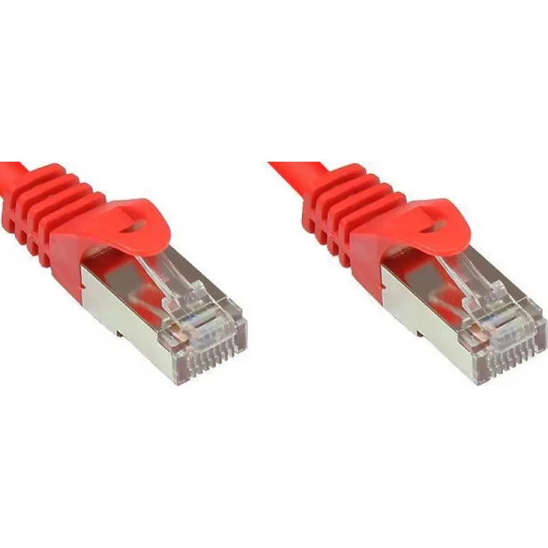 GoodConnections cabo de patch Cat. 5e SF/UTP, vermelho, 1m 855R-010