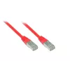 GoodConnections cabo de patch Cat. 5e SF/UTP, vermelho, 1m 855R-010