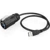 Cabo USB 3.0 GoodConnections GC IC01-24U301, ficha Type-A macho para ficha Type-A macho, 3 m, preto