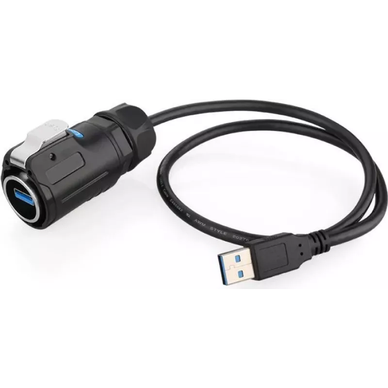 Cabo USB 3.0 GoodConnections GC IC01-24U301, ficha Type-A macho para ficha Type-A macho, 3 m, preto