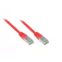 Cabo de rede Good Connections Cat. 5e SF/UTP, RJ45, vermelho, 2 m 855R-020