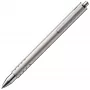 Caneta de tinta gel LAMY Swift paládio - clipe retrátil, corpo metálico, tinta preta média 1226052