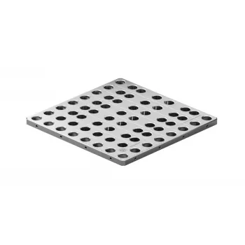 Placa de soldar Fein 28 L, 500 x 250 x 15 mm, sistema de fixação 28 mm, ferro fundido 99100001361