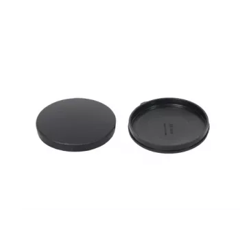 Tampa de objetiva GoodConnections Alcasa 9870-60 60mm com fecho central de encaixe (preto)