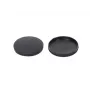 Tampa de objetiva GoodConnections Alcasa 9870-60 60mm com fecho central de encaixe (preto)