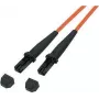 GoodConnections LW-802MJ OM2 Cabo patch de fibra ótica multimodo duplex, MT-RJ/MT-RJ, 50/125, 2 m