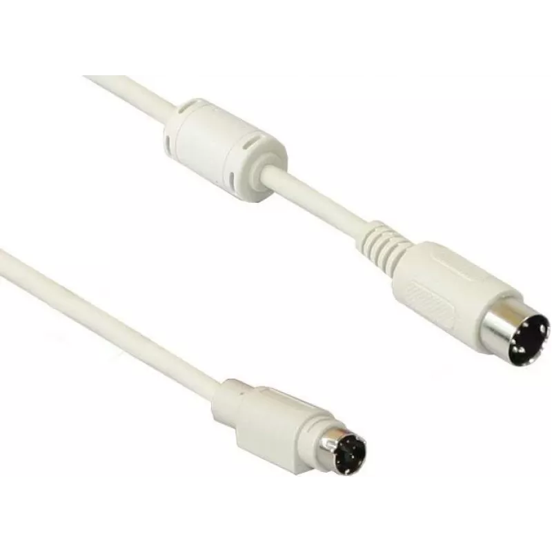 Good Connections 4251-STS cabo adaptador de teclado Mini DIN de 6 pinos macho para DIN de 5 pinos macho