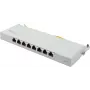 Módulo keystone RJ45 blindado GoodConnections Alcasa GC-N0111 Cat6 - cinzento