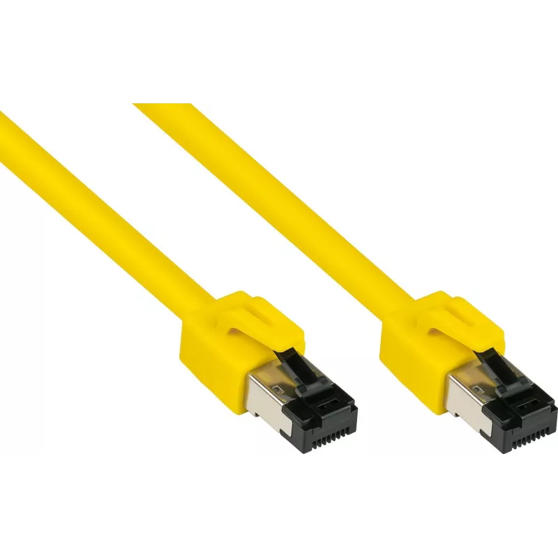 Cabo de rede GoodConnections Alcasa 8080-030Y Cat8.1 S/FTP, 3 m, amarelo