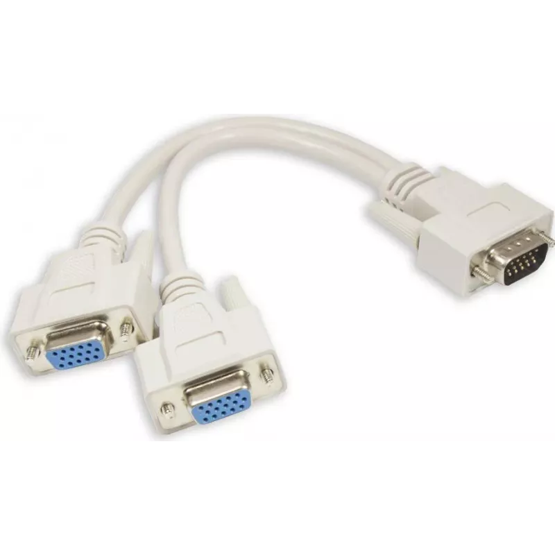 Cabo divisor VGA em Y GoodConnections 0,2m preto P-4302Y