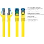 Good Connections RNS® cabo de rede Cat. 6A S/FTP com Snagless Boot, isento de halogéneos, amarelo, 20 m 8060-H200Y