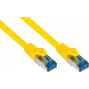 Good Connections RNS® cabo de rede Cat. 6A S/FTP com Snagless Boot, isento de halogéneos, amarelo, 20 m 8060-H200Y