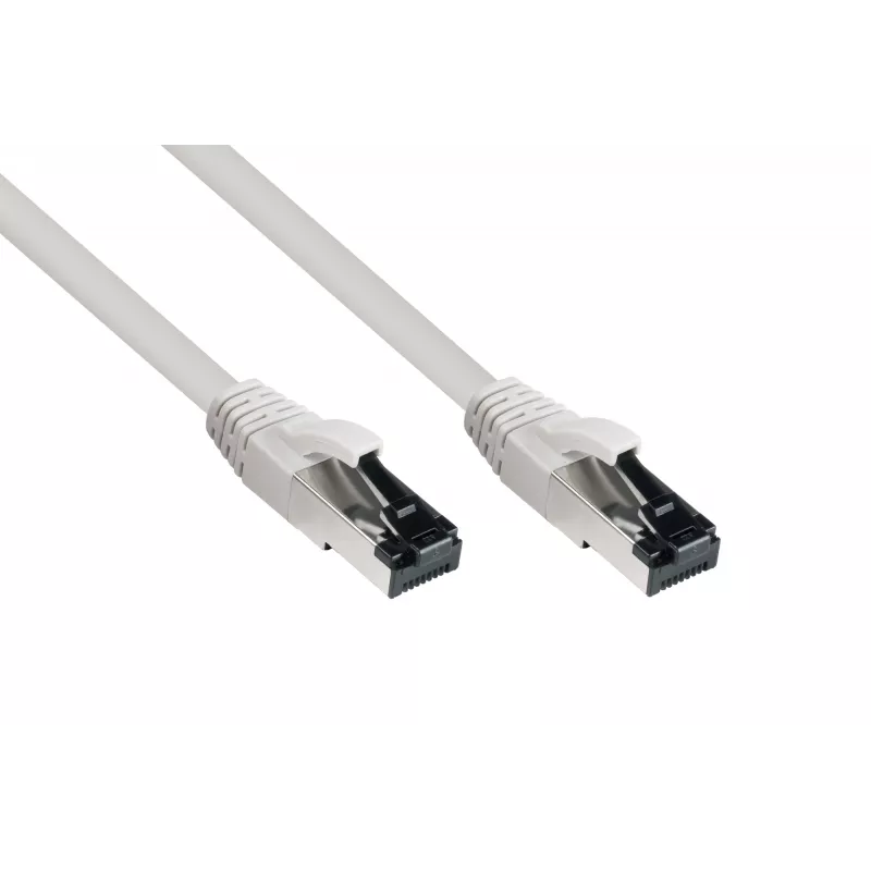 GoodConnections Alcasa 8080L-200 cabo de rede Cat8.1 S/FTP, 20 m, cinzento, RJ45, 40 Gbit/s, 2000 MHz