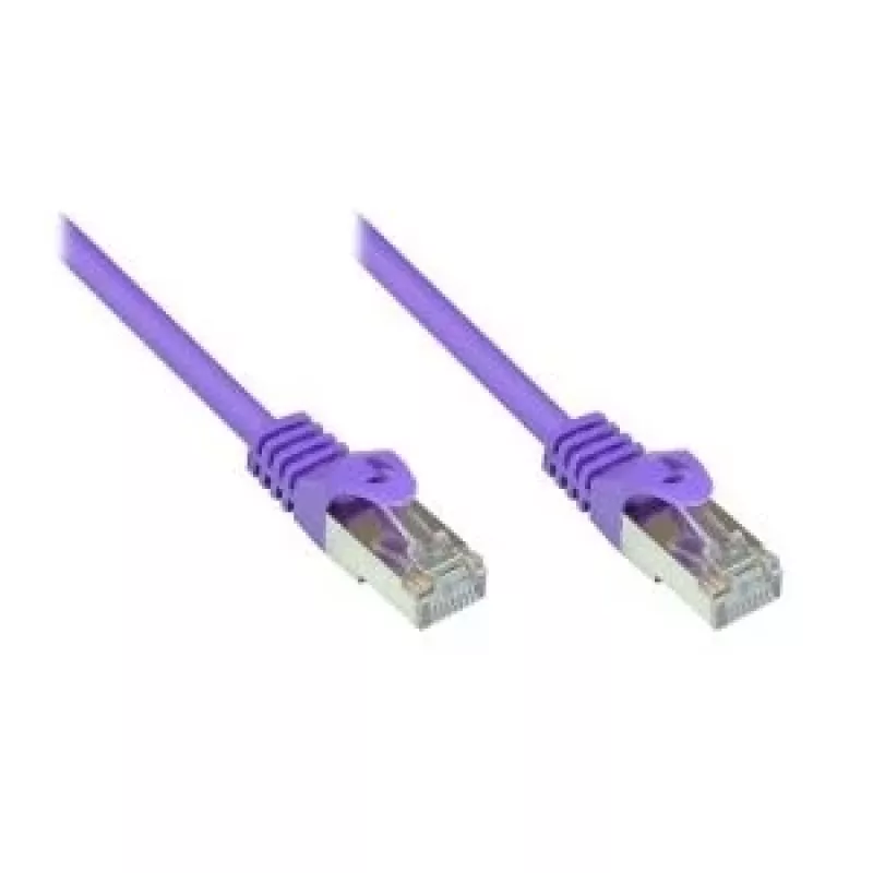 GoodConnections Alcasa cabo de rede Cat5e SF/UTP 1,5 m RJ-45 dourado 855V-015