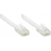 GoodConnections cabo de rede plano Cat. 6 U/UTP, branco, 1,0 m (806U-F010)