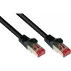 GoodConnections Alcasa 8060-400S Cat6 S/FTP Cabo patch, RJ45 macho para macho, 40 m, banhado a ouro