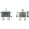GoodConnections Distribuidor SAT com conectores F, 2 vias, 5-2250 MHz